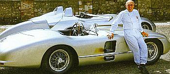 Mercedes 300 SLR and Stirling Moss